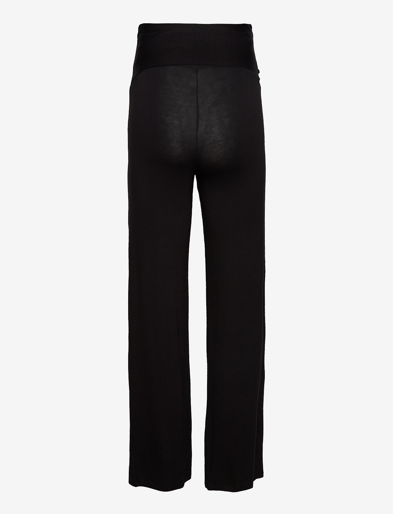 Lindex - Maternity Soft Piping Pj Jerse - fødselsdagsgaver - black - 5