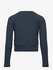 Lindex - Top active wear cropped - langärmelige - dk turquoise - 1