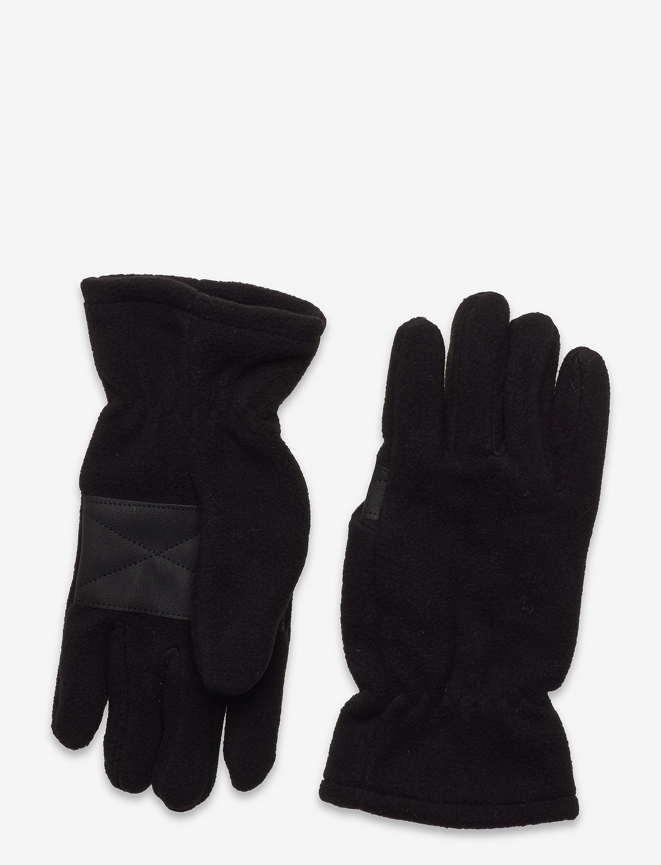Lindex Glove fleece palm grip recycle - Accessoires - BLACK / black