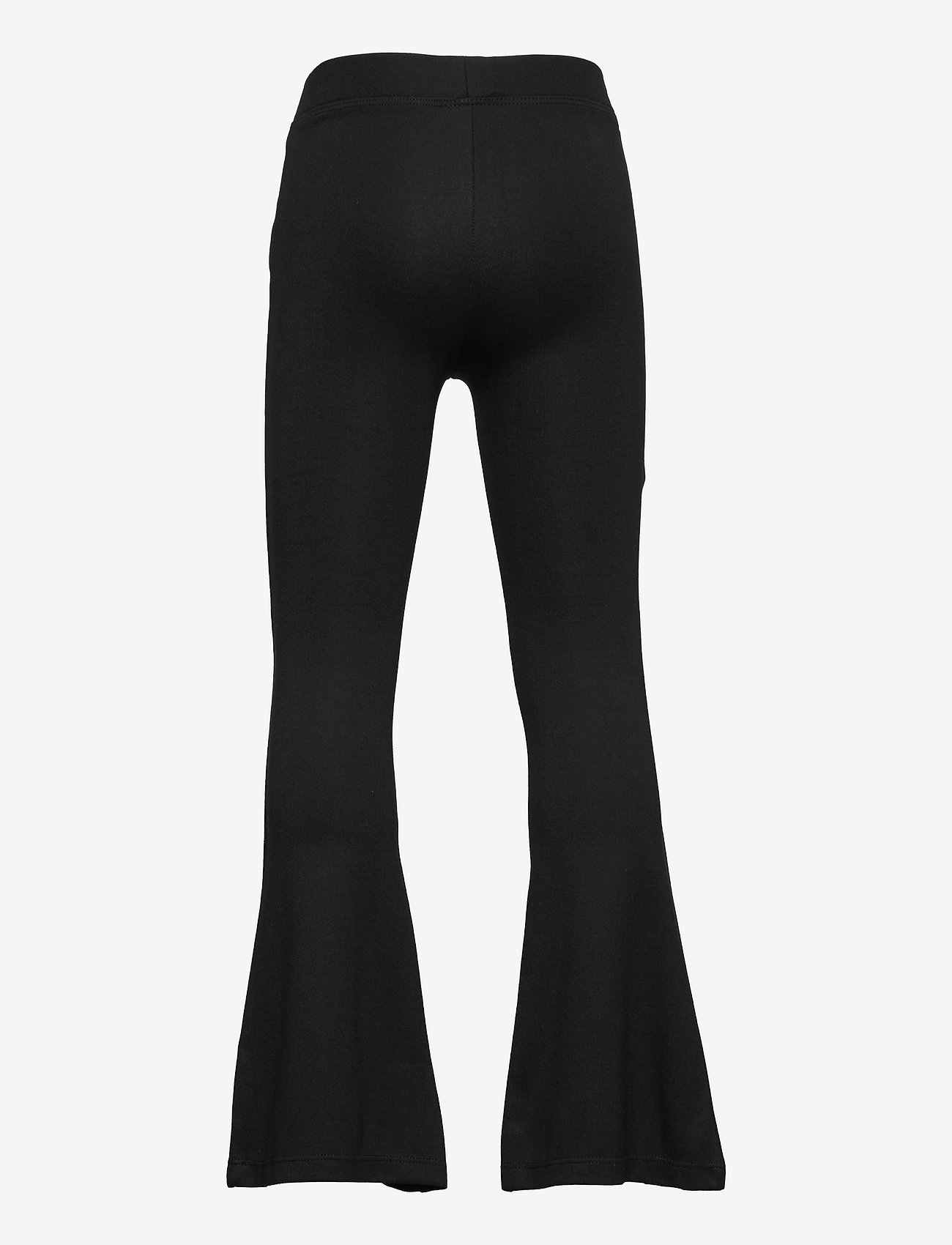 Lindex - Trousers Grace flare black - spodnie - black - 1