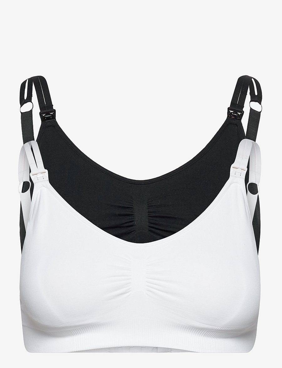 Lindex - MOM 2-pack seamless nursing bra - undertøj - combi 1 - 1