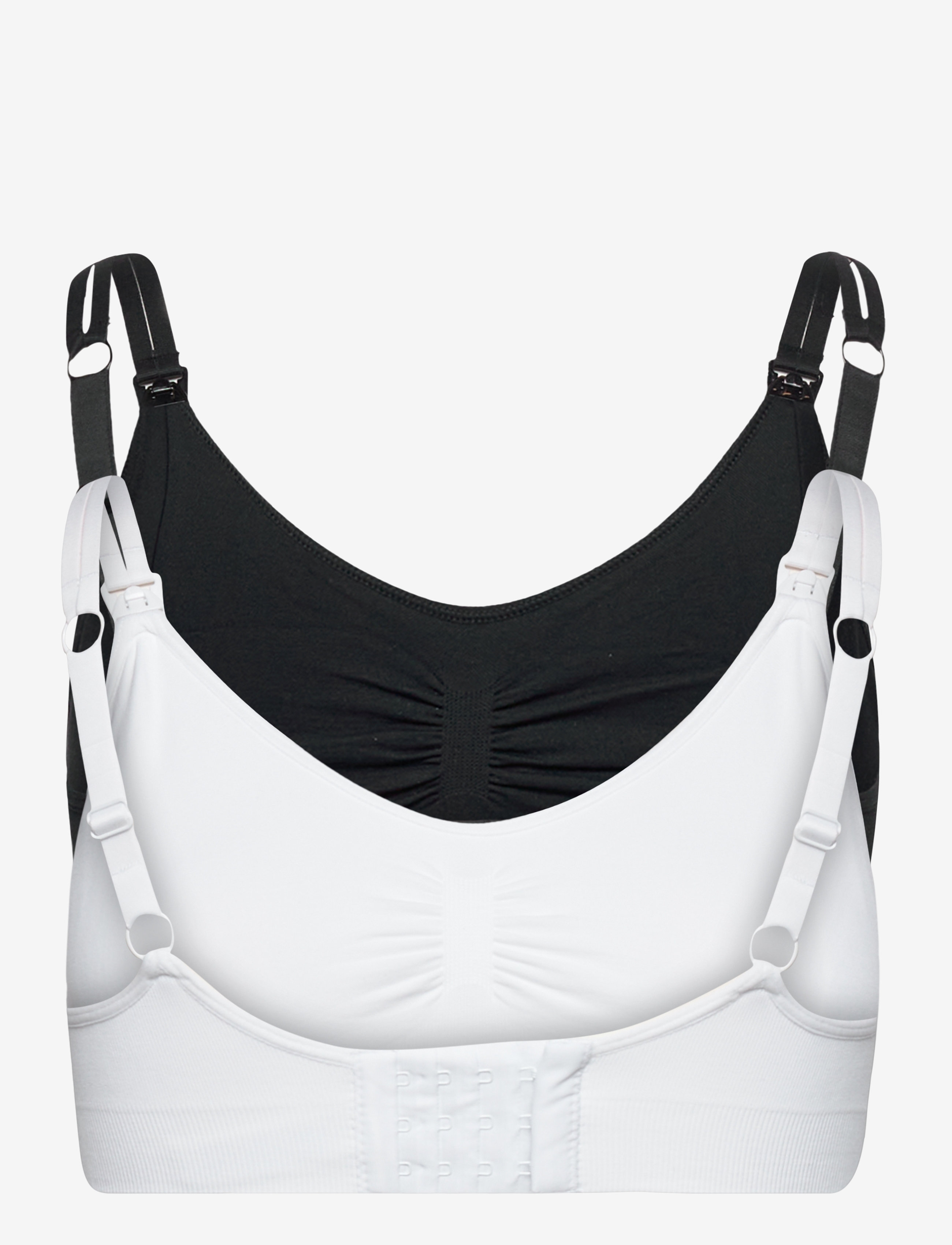Lindex - MOM 2-pack seamless nursing bra - undertøj - combi 1 - 2