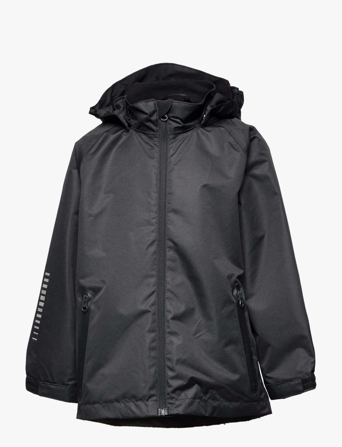 Lindex - Rain jacket school kids - vestes de pluie - black - 1
