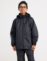 Lindex - Rain jacket school kids - vestes de pluie - black - 5