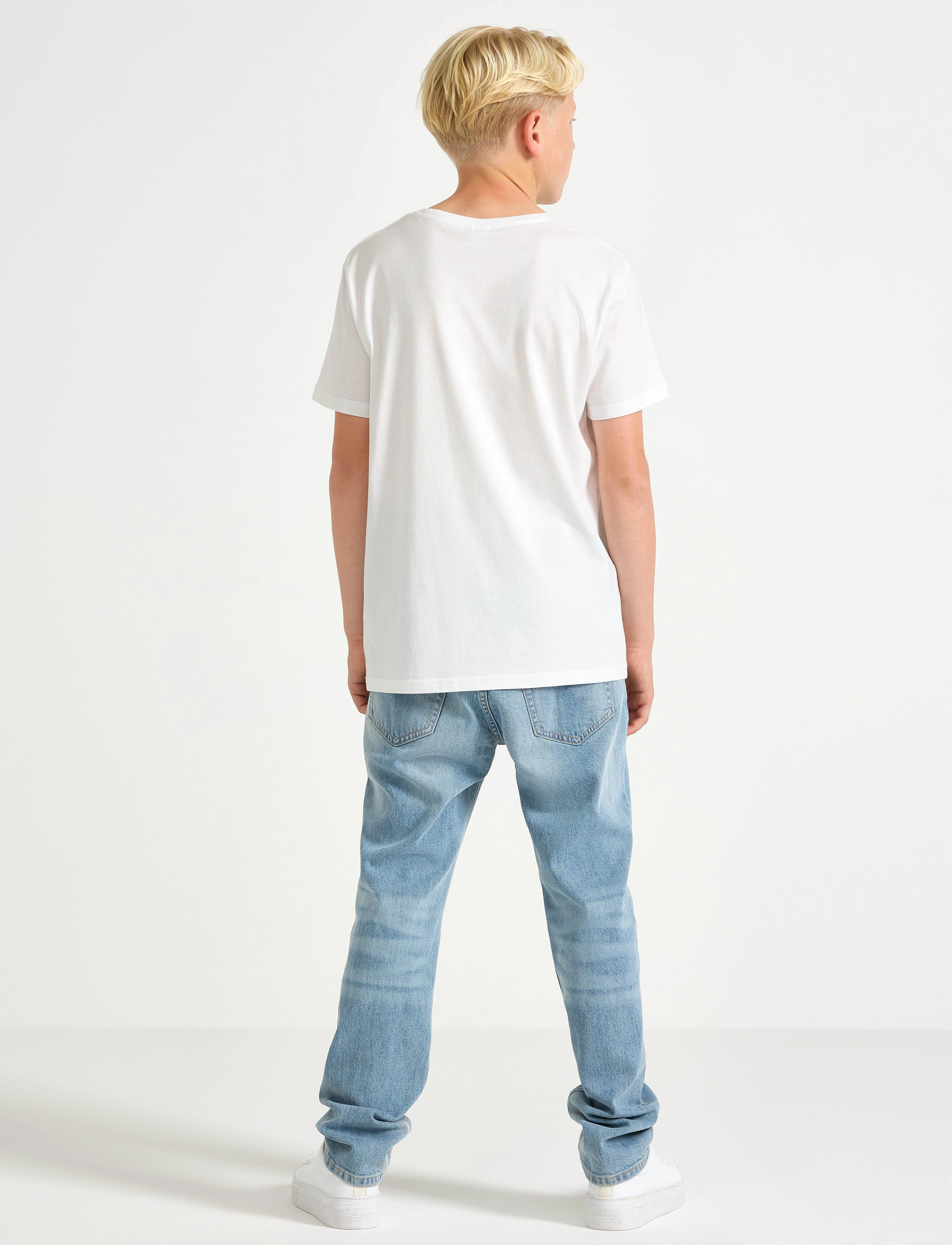Lindex - Trousers Denim Staffan straigh - regular jeans - light denim - 3
