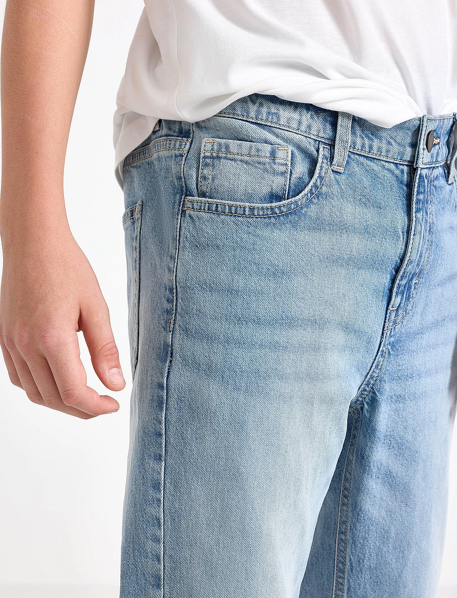 Lindex - Trousers Denim Staffan straigh - regular jeans - light denim - 4