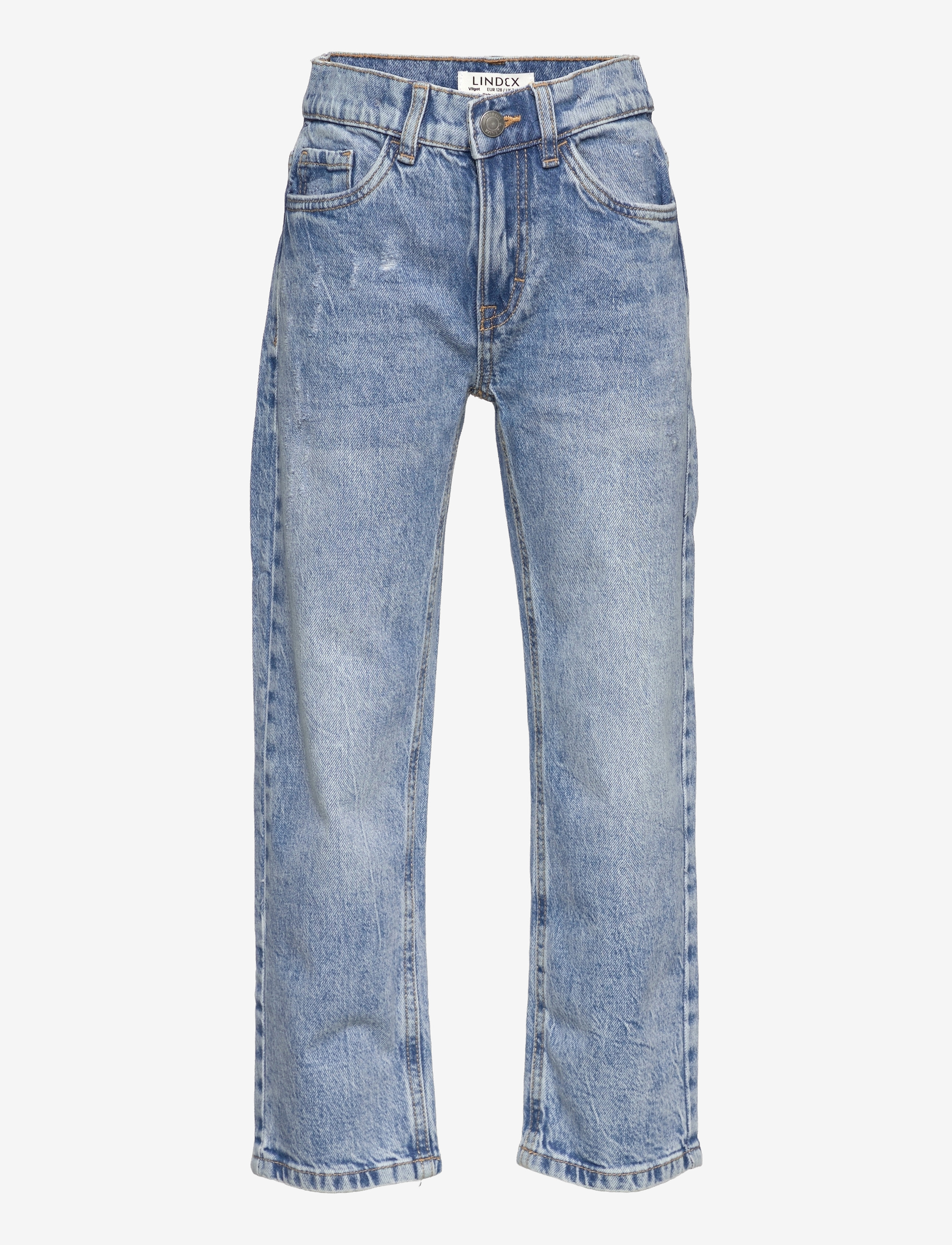 Lindex Trousers denim Vilgot lt blue - Tøj - LIGHT DENIM / blue