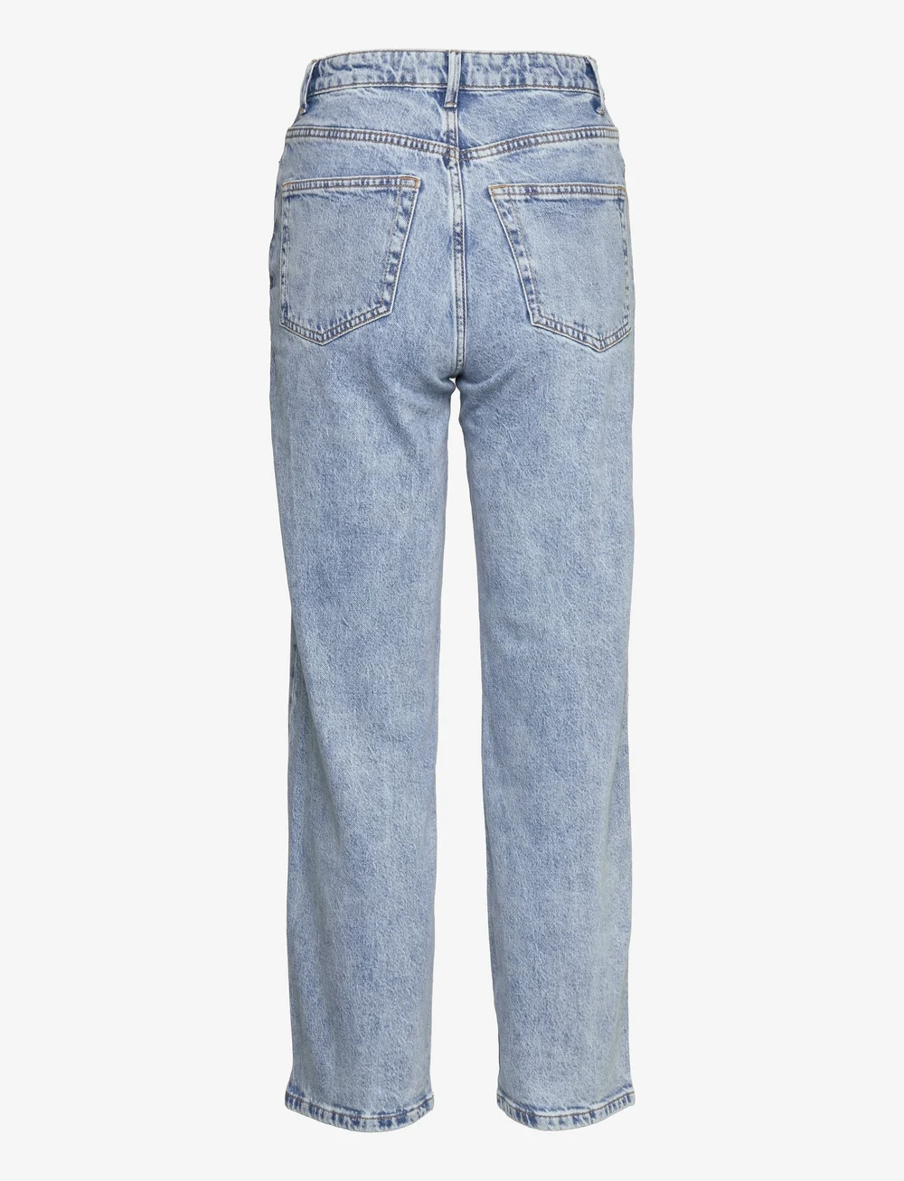 Lindex - WIDE Hanna cropped jeans med lätt stretch - straight jeans - light denim - 2