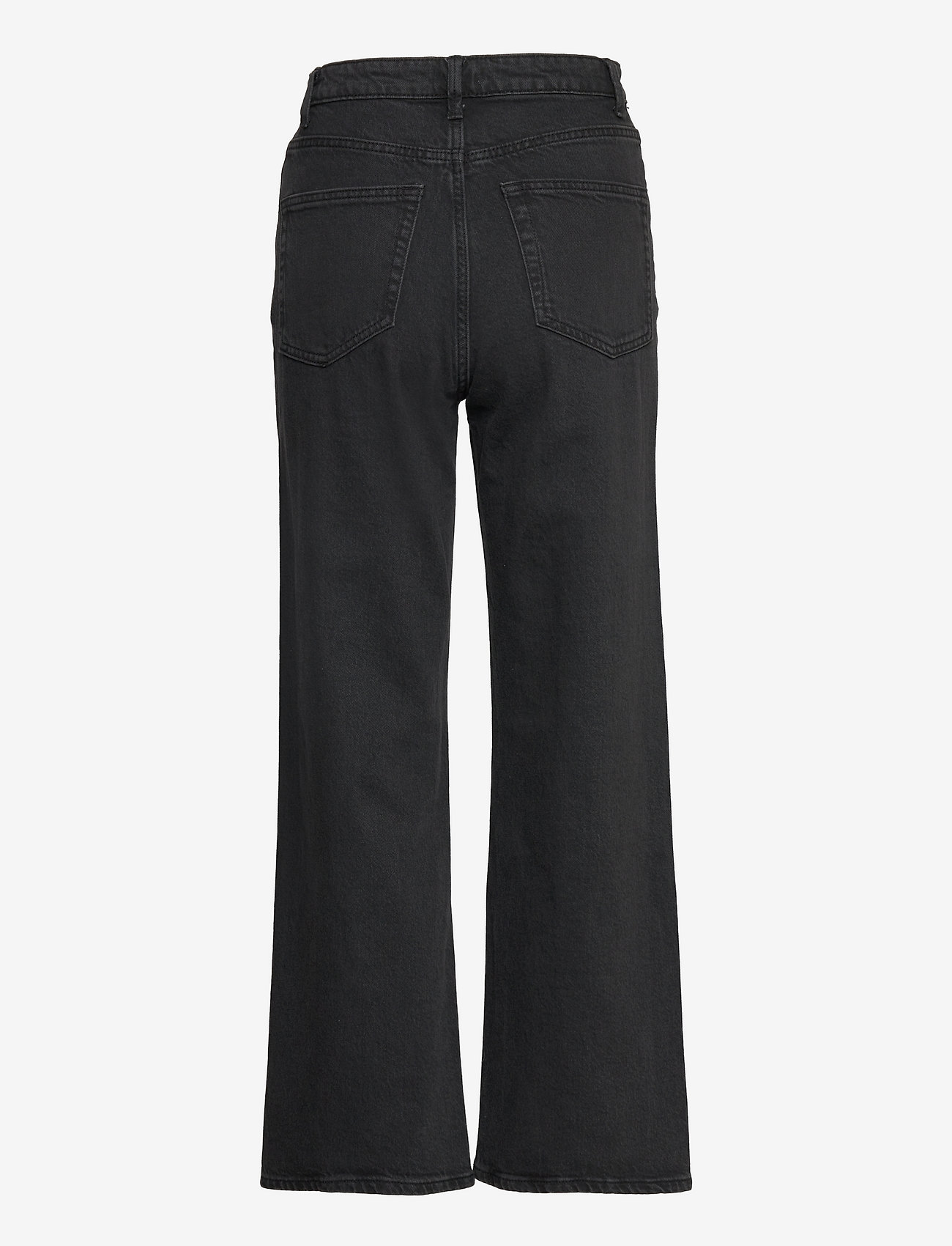 Lindex - Trousers denim Hanna black - raka jeans - black - 2