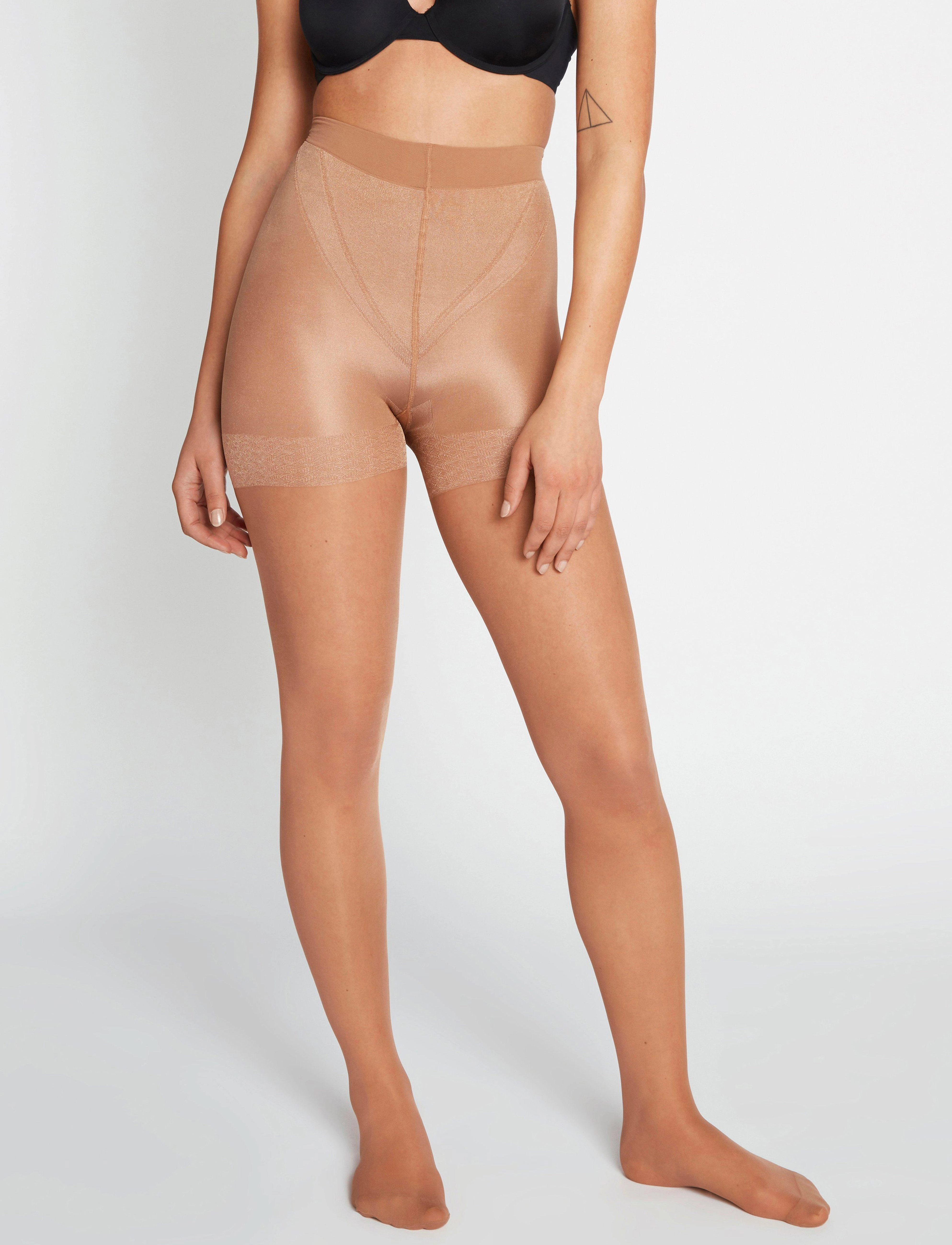 Lindex - Firm support shaping tights 40 denier - besondere anlässe - beige - 4