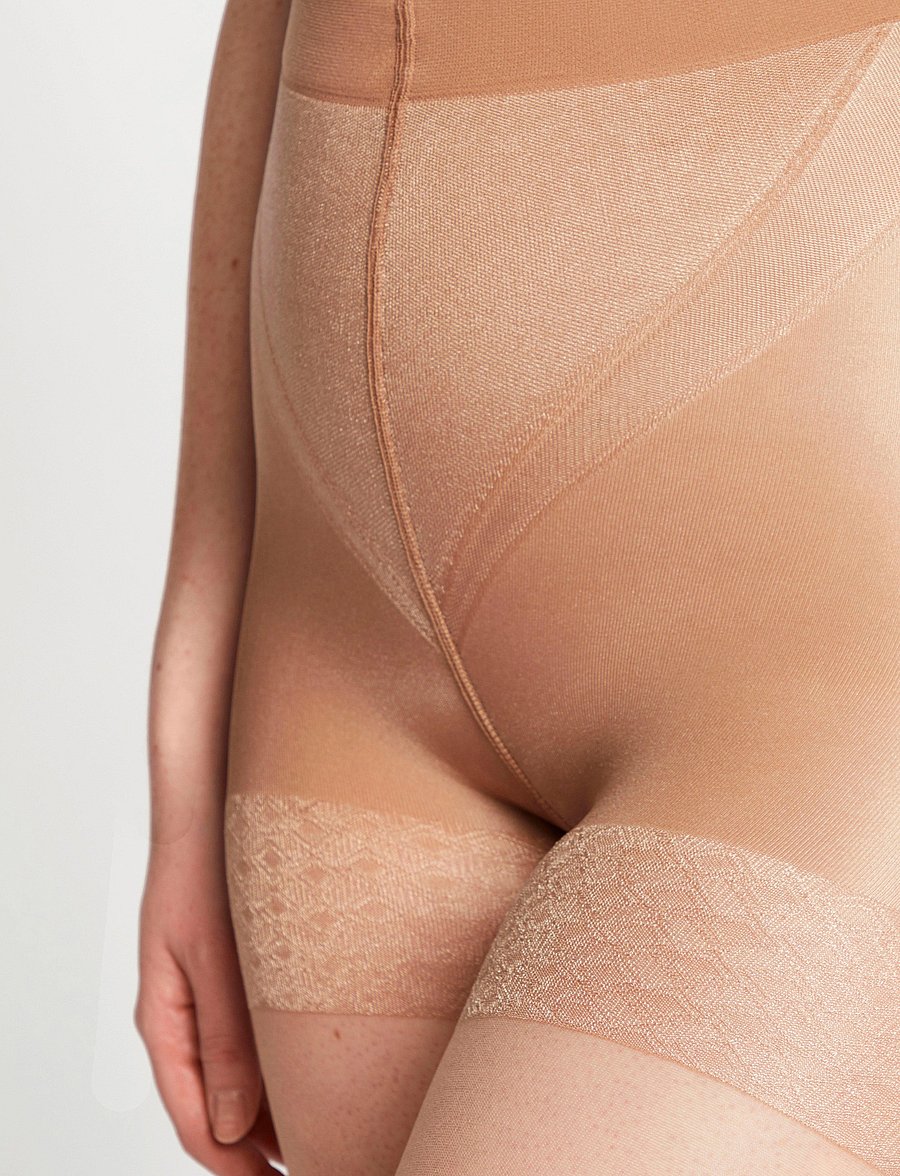 Lindex - Firm support shaping tights 40 denier - erilised sündmused - light beige - 0