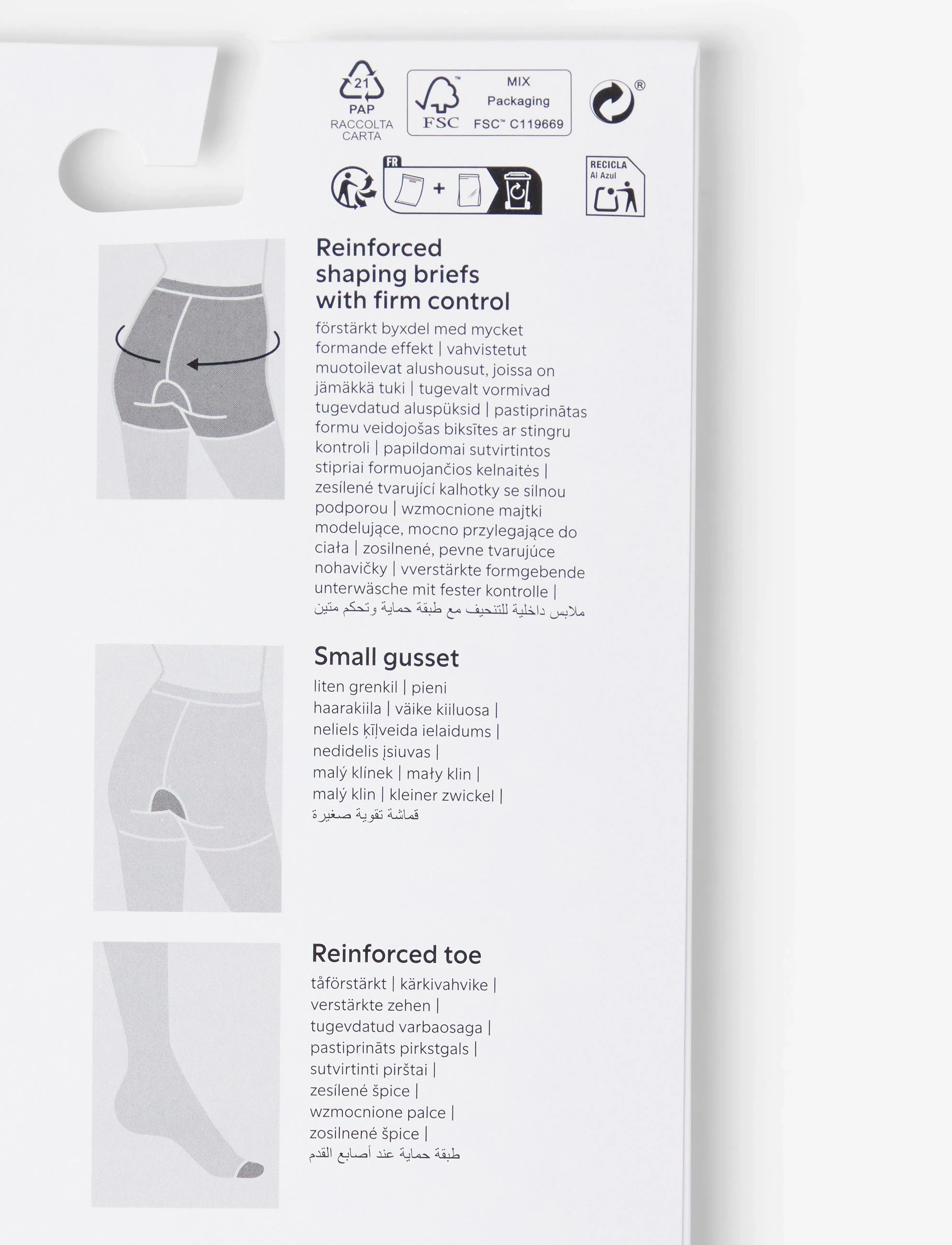 Lindex Firm Support Shaping Tights 40 Denier dam – bild 7
