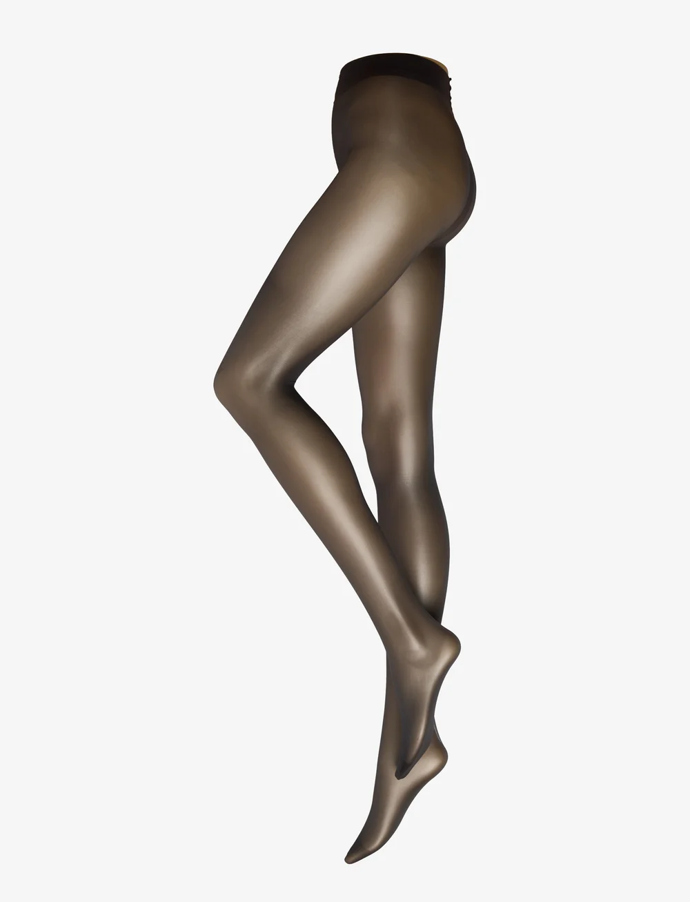 Lindex - Tights 15 den Super stretch - særlige begivenheder - nearly black - 1