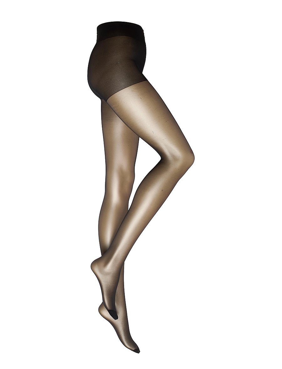 Lindex - Comfort waist semi shine tights 15 denier - erilised sündmused - black - 1