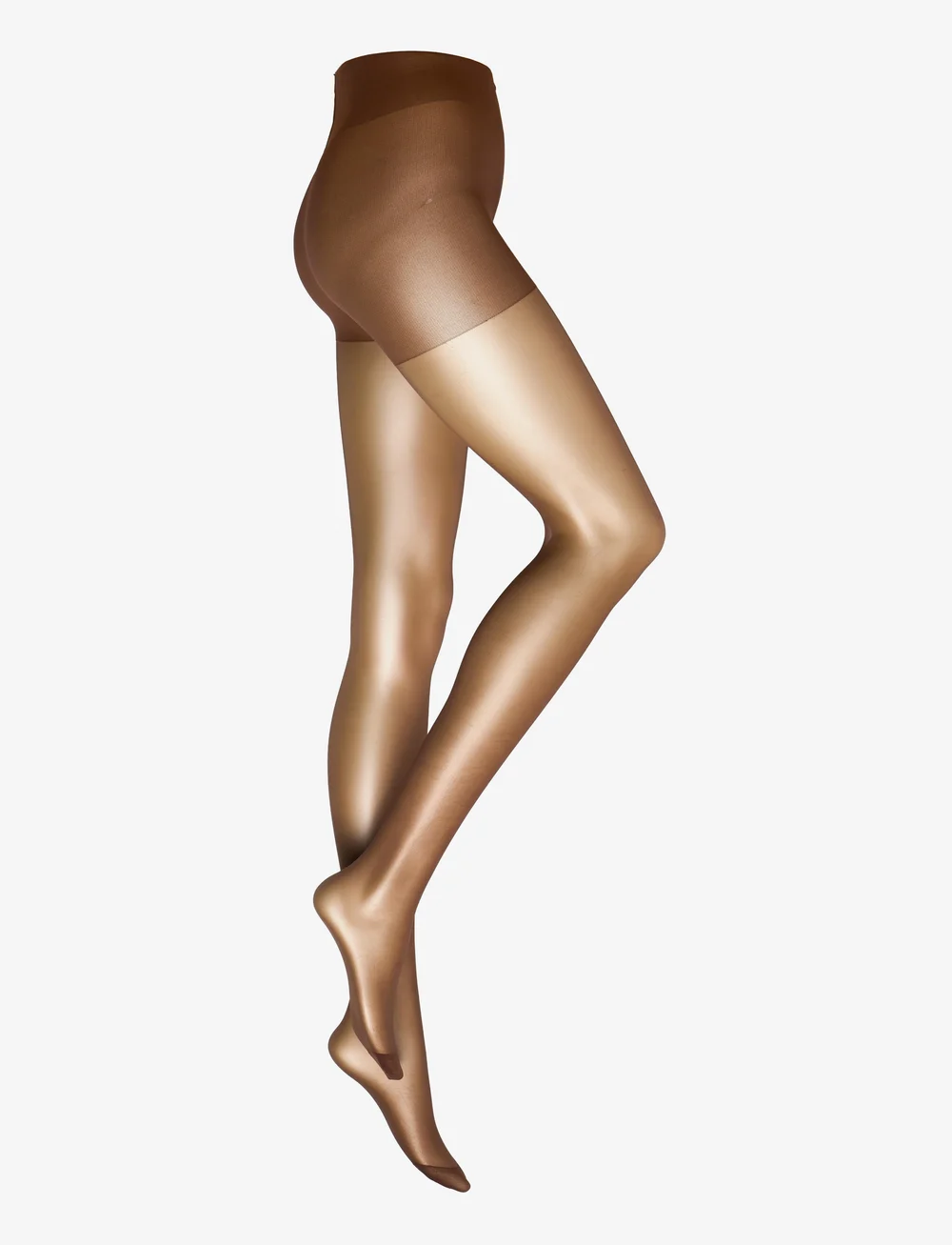 Lindex - Tghts 15 den The comfort waist - erityistilaisuudet - brown - 1