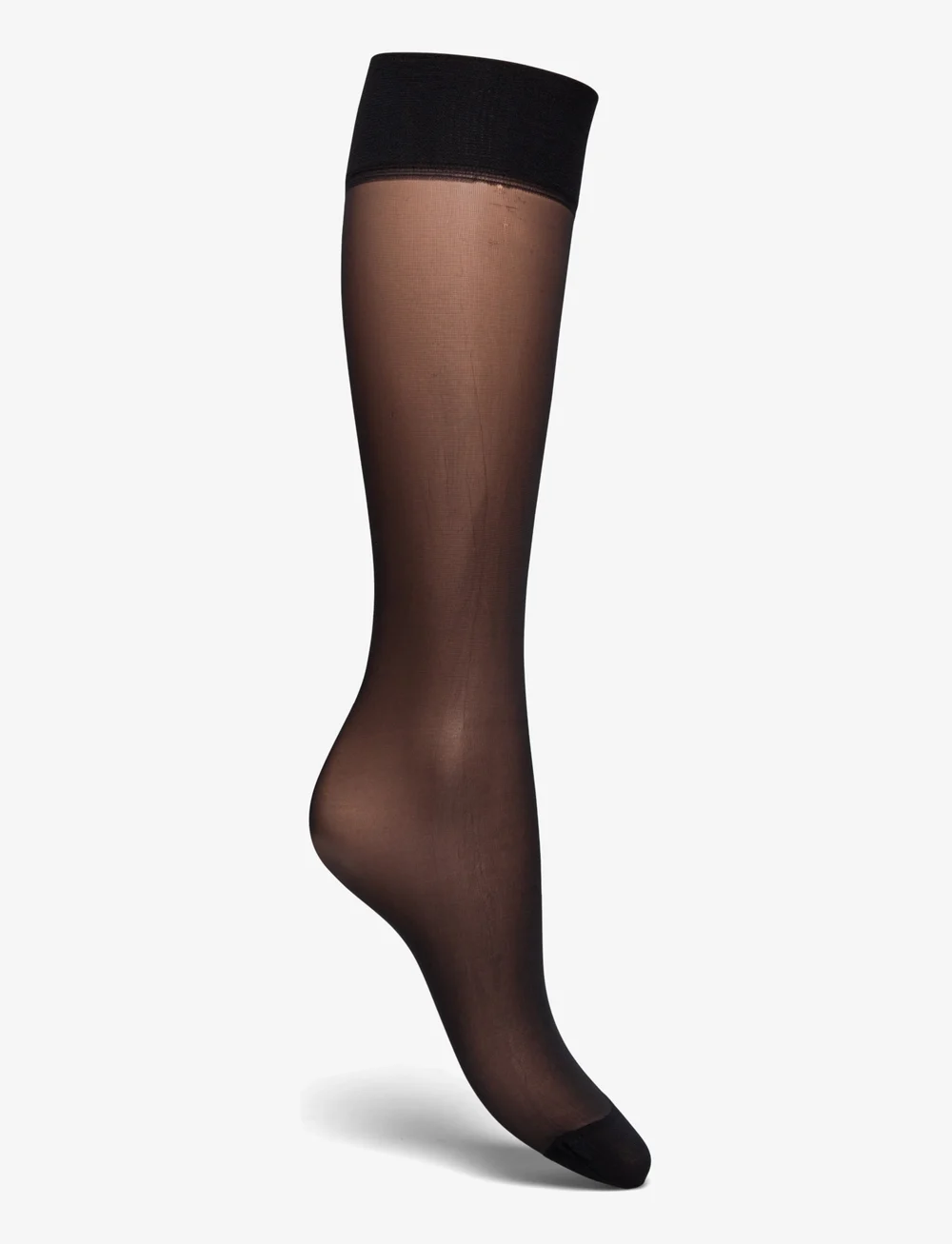 Lindex - Knee high 20 den 2 p The comfo - knæstrømper - black - 3