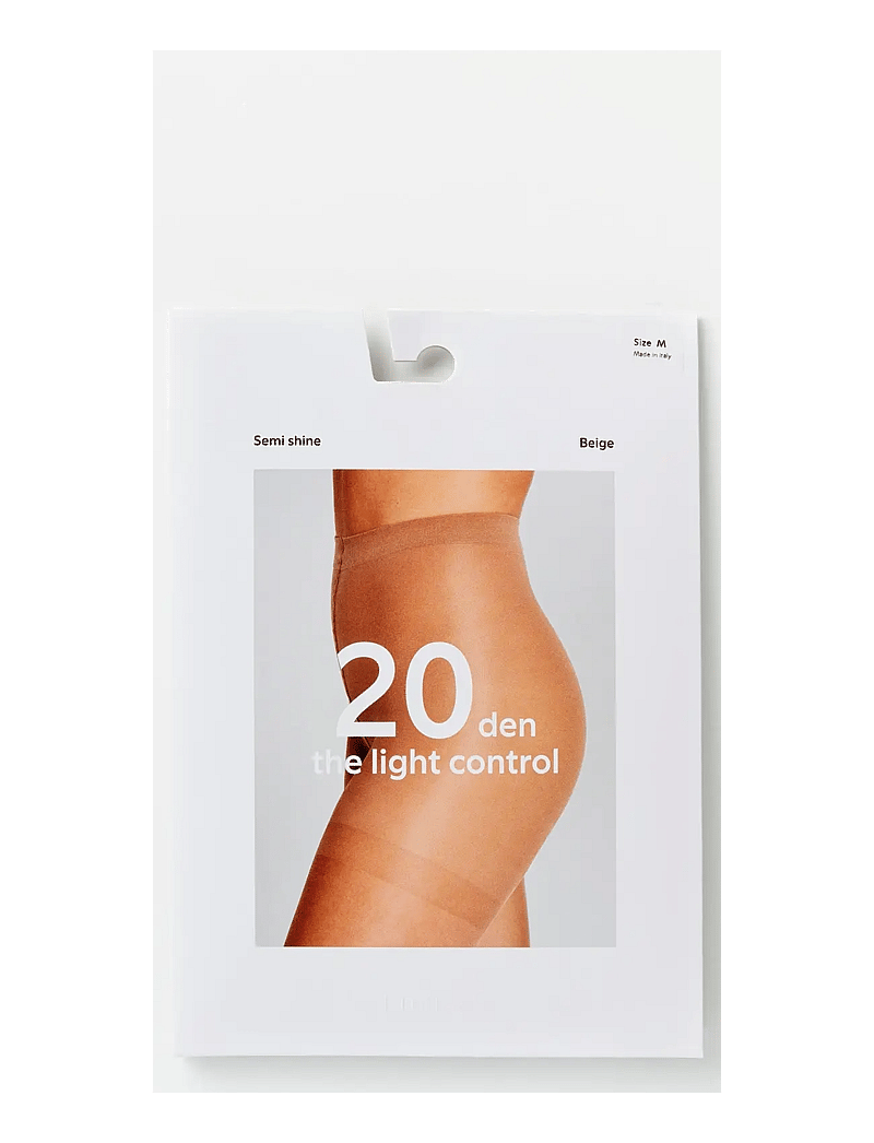 Lindex - Tights 20 den The light contro - speciella tillfällen - beige - 4