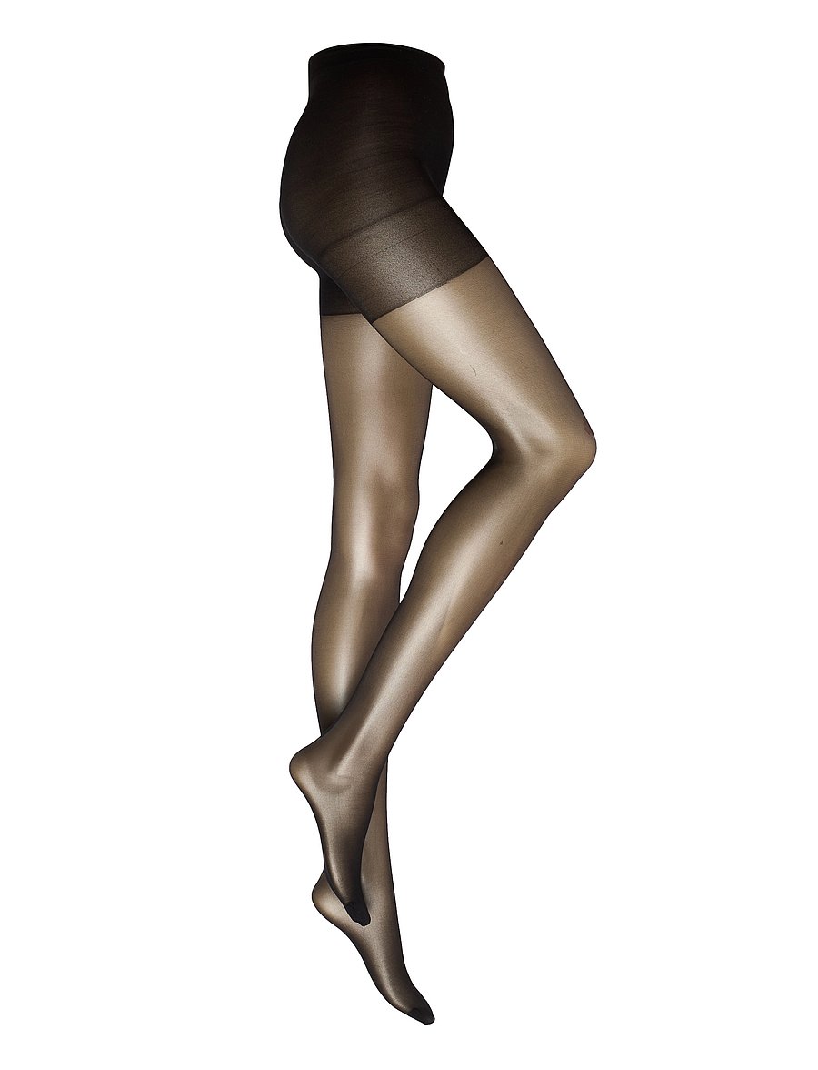 Lindex - Light shaping semi shine tights 20 denier - særlige begivenheder - black - 1