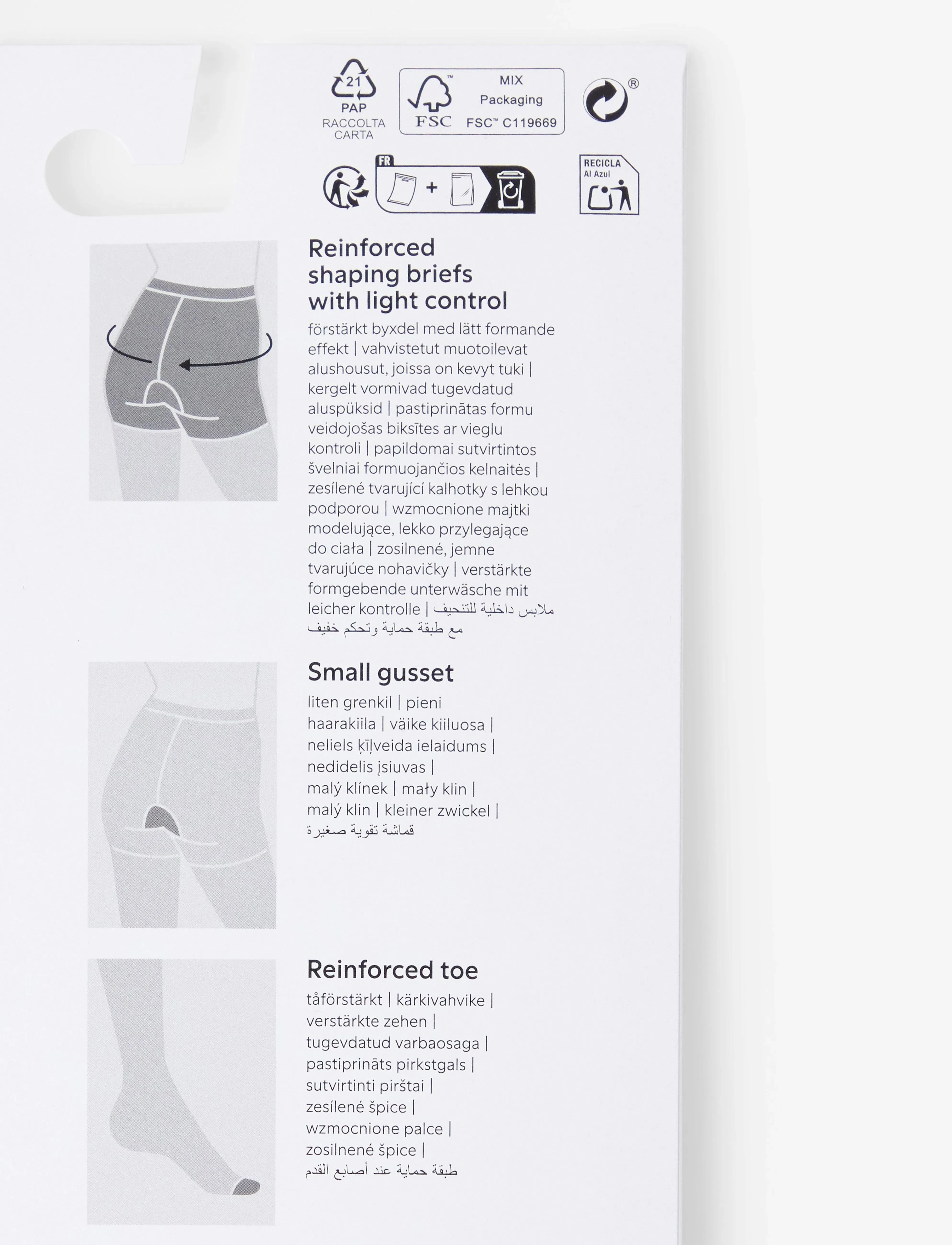 Lindex Light Shaping Semi Shine Tights 20 Denier dam – bild 7