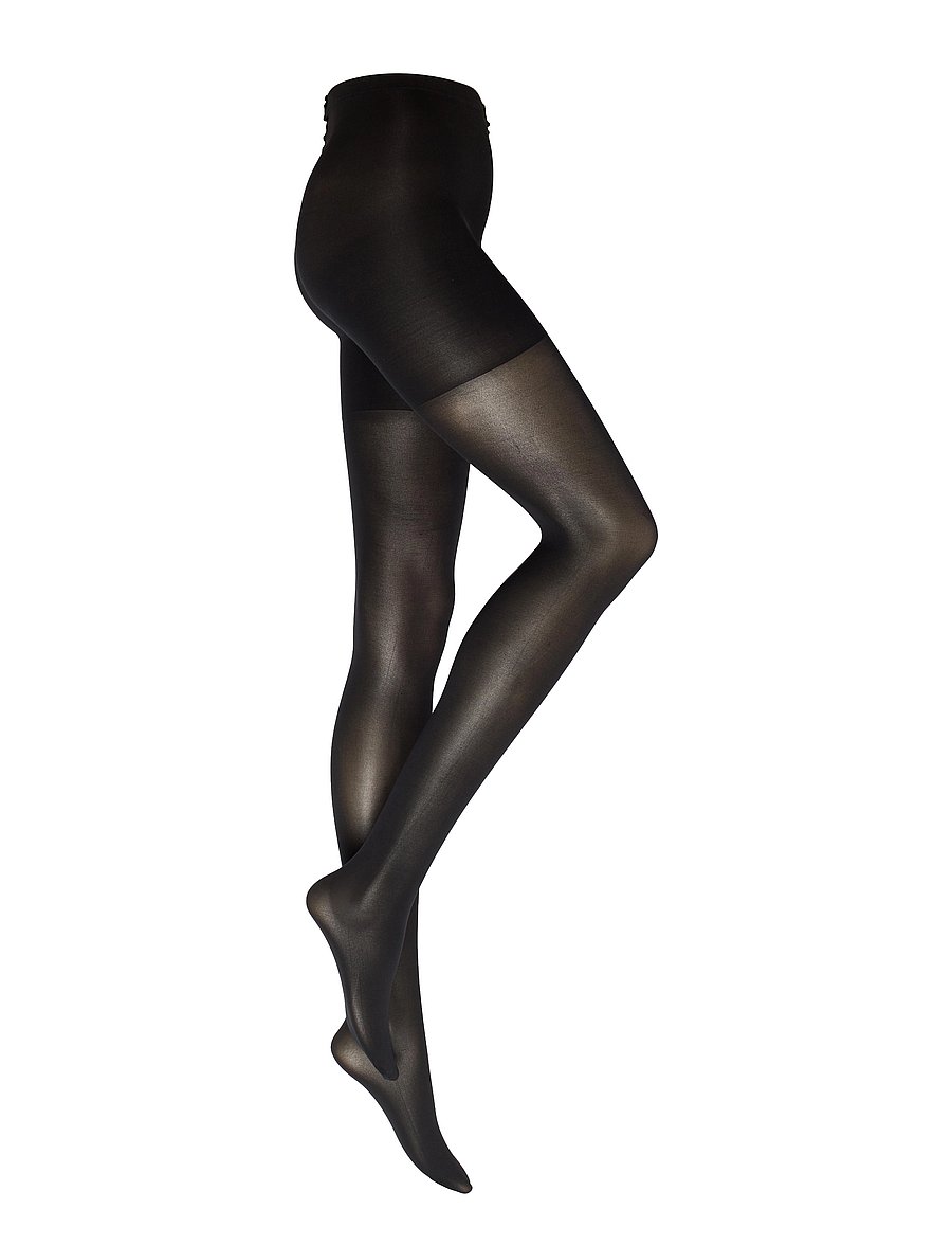 Lindex - High waist shaping matt tights 60 denier - særlige begivenheder - black - 1