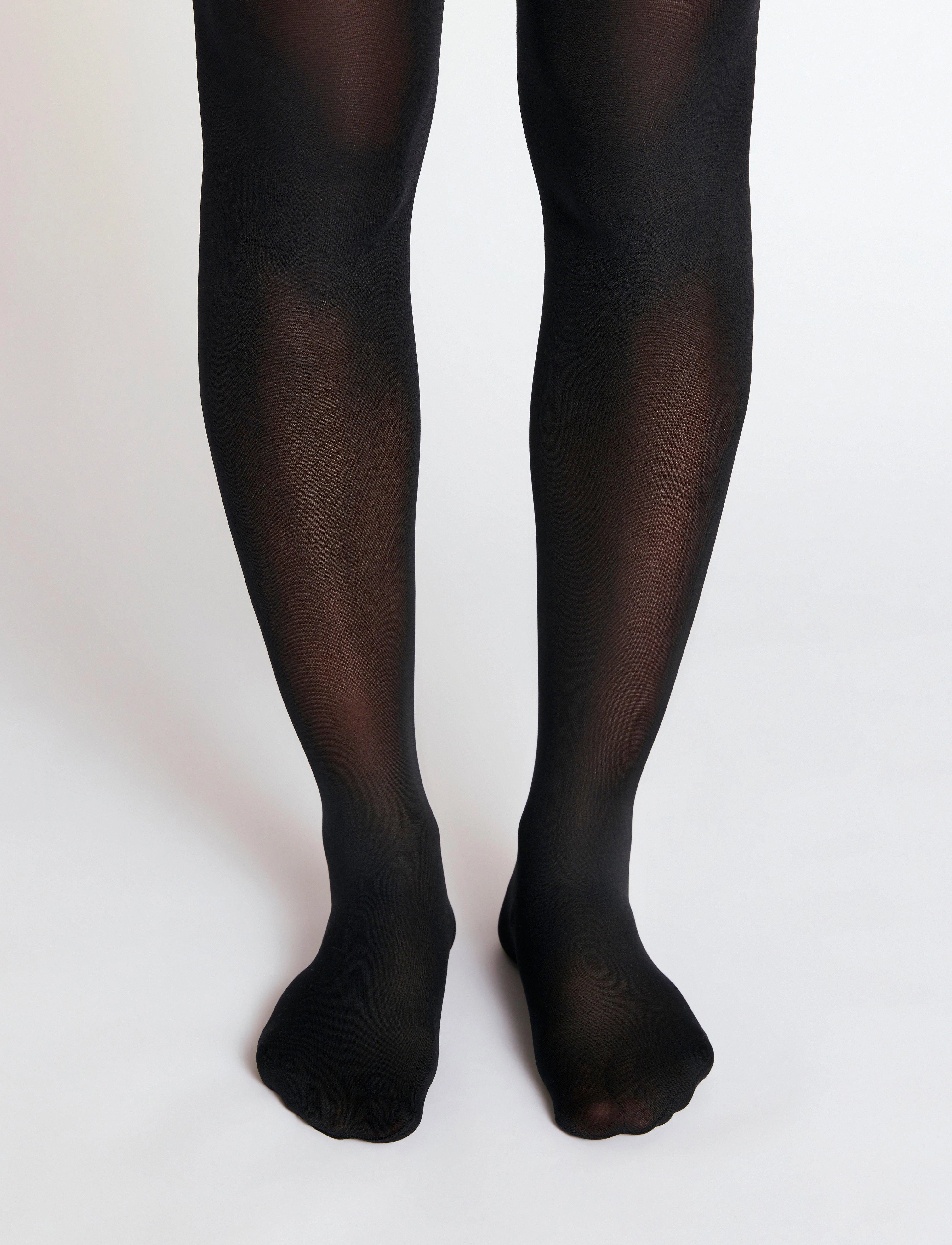 Lindex - High waist shaping matt tights 60 denier - særlige begivenheder - black - 4