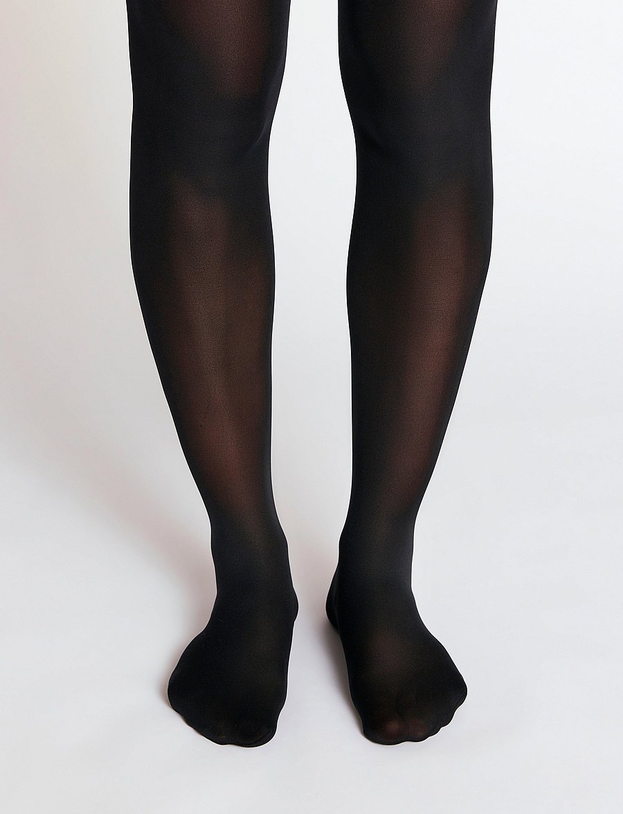 Lindex - High waist shaping matt tights 60 denier - særlige begivenheder - black - 4