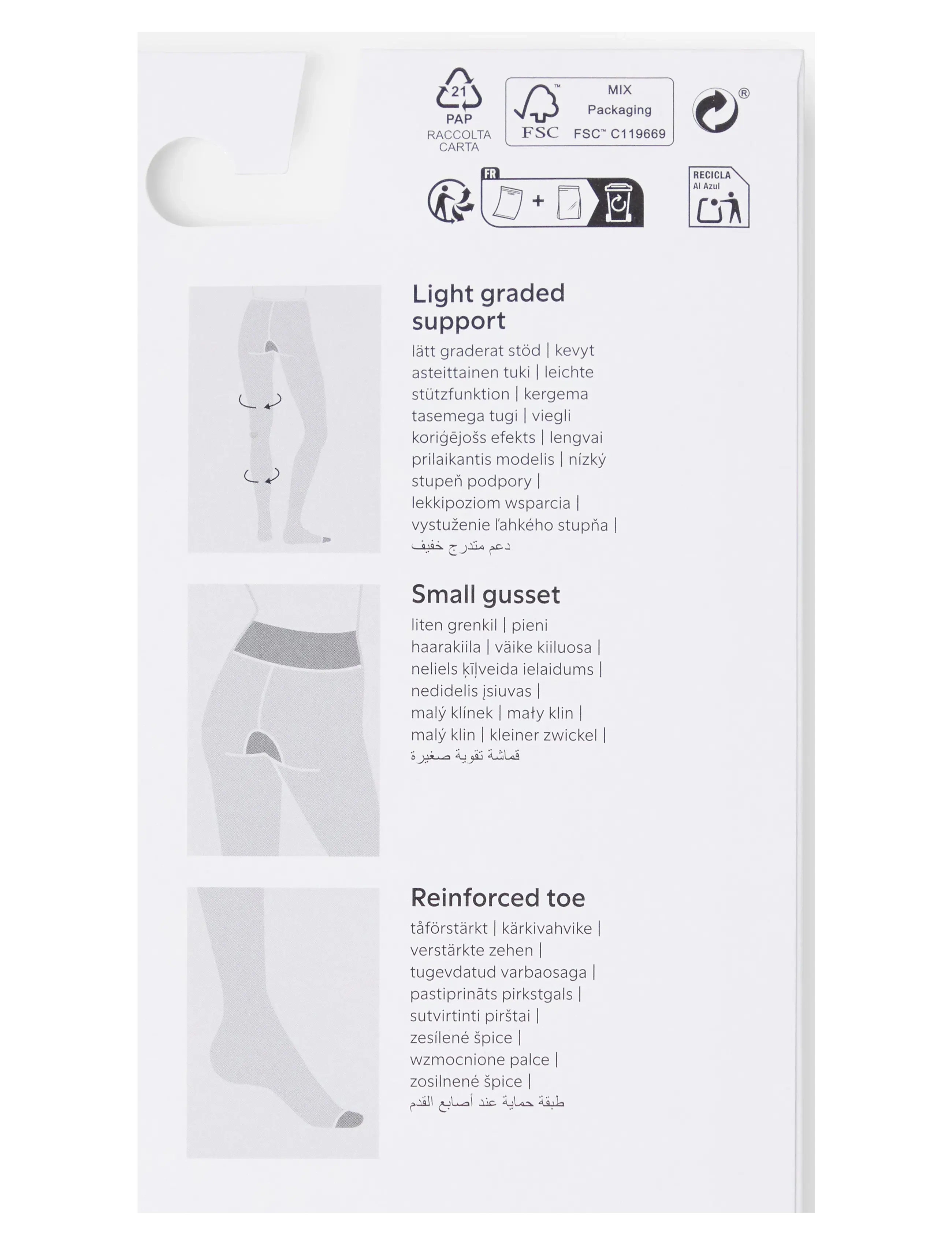 Lindex - Light support tights 40 denier - besondere anlässe - black - 4