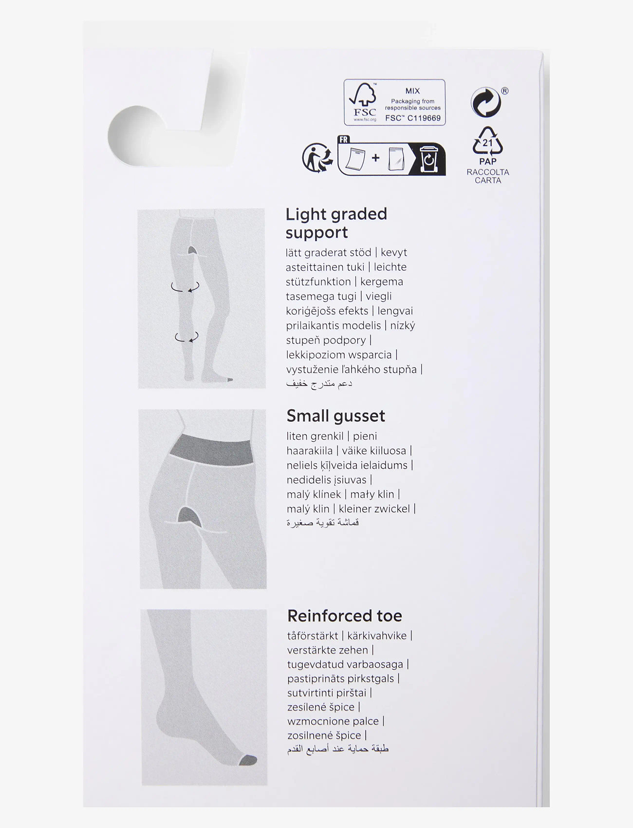 Lindex - Tights 40 den The light suppor - speciella tillfällen - light beige - 4