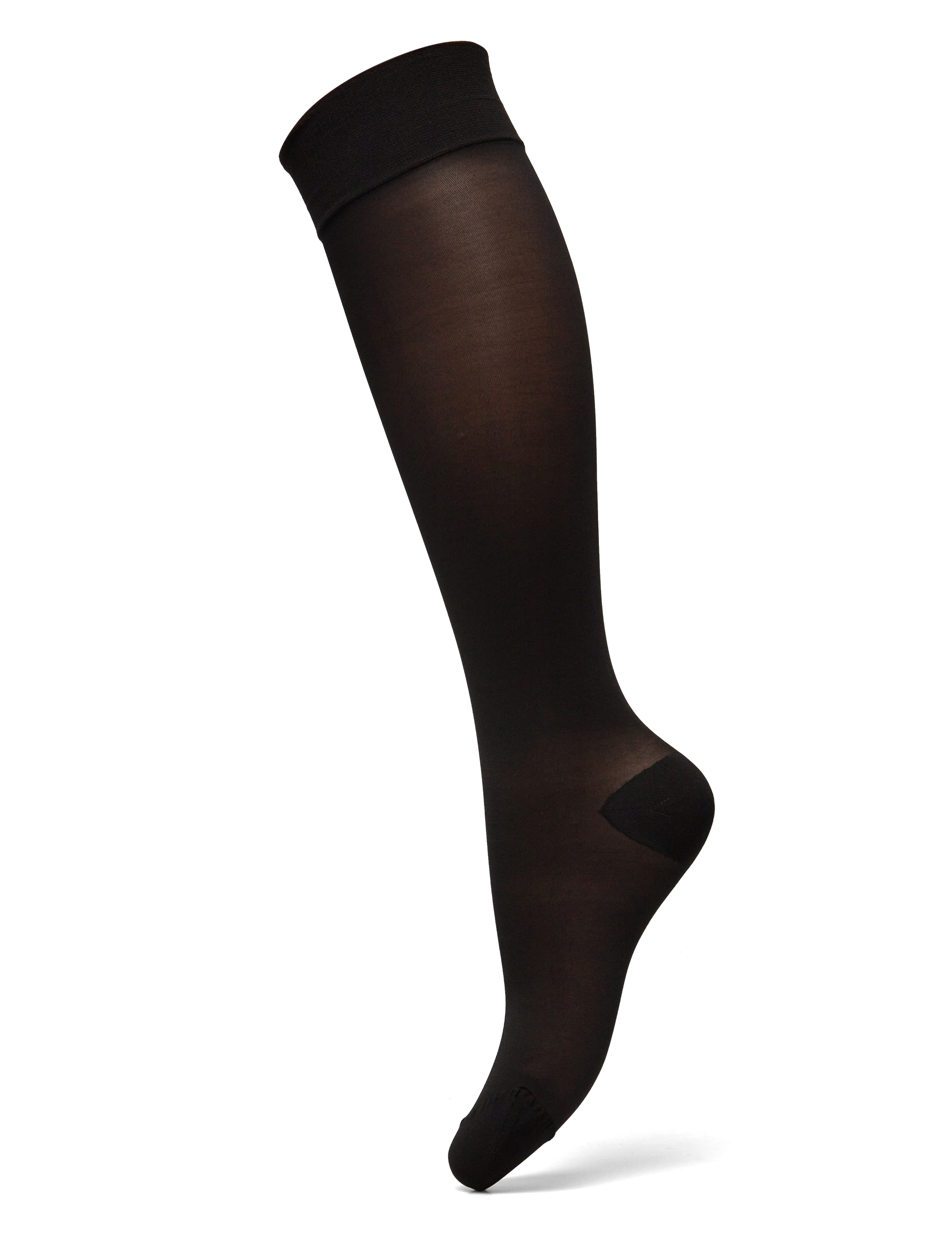 Lindex Knee-socks with support - Ondergoed - BLACK / black