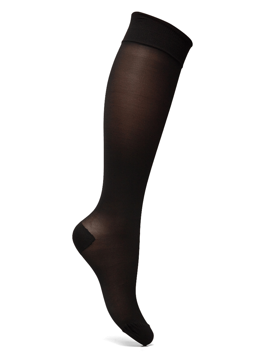 Lindex - Knee high 40 den The support - garās zeķes - black - 2