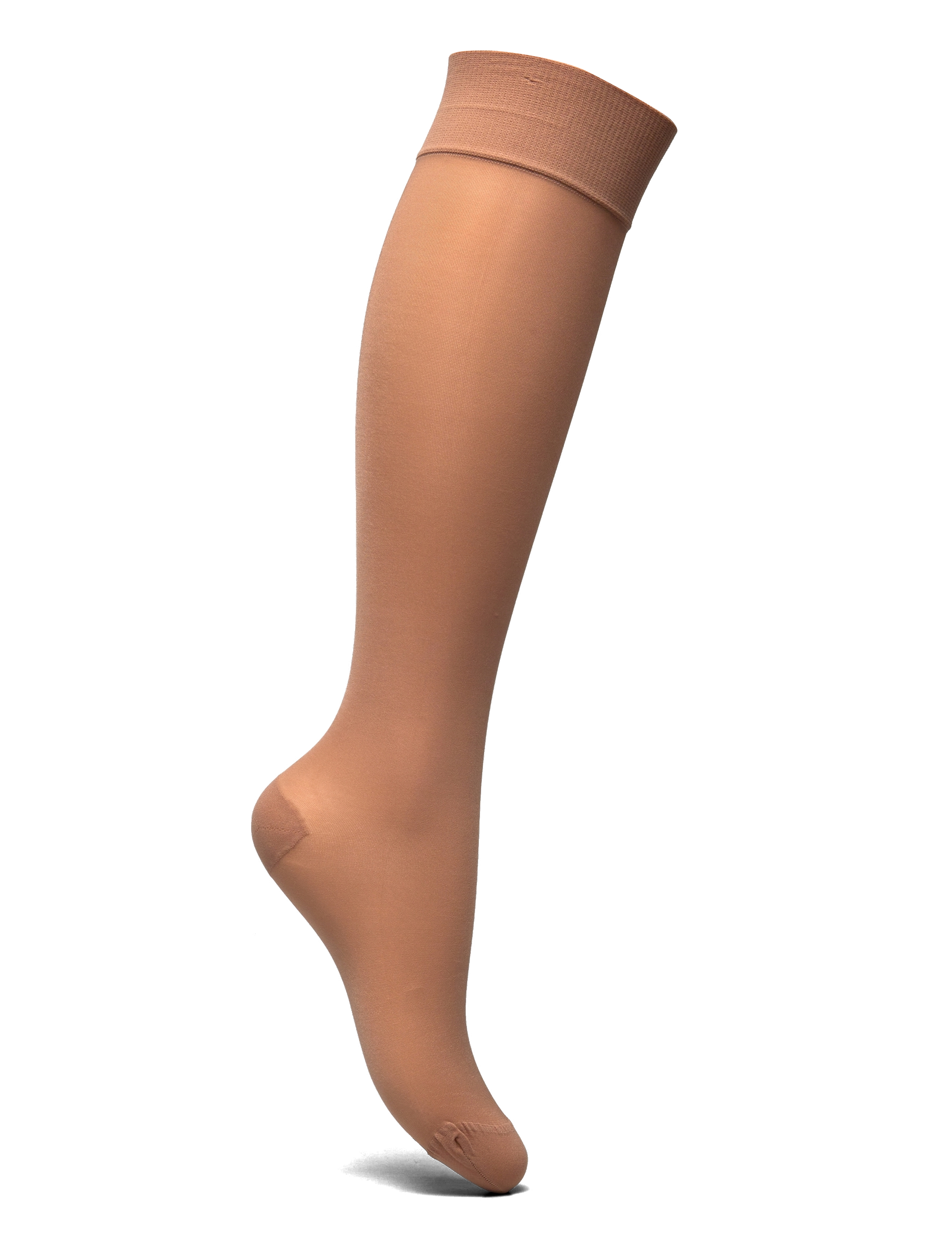Lindex - Knee-socks with support - kniekousen - light beige - 2