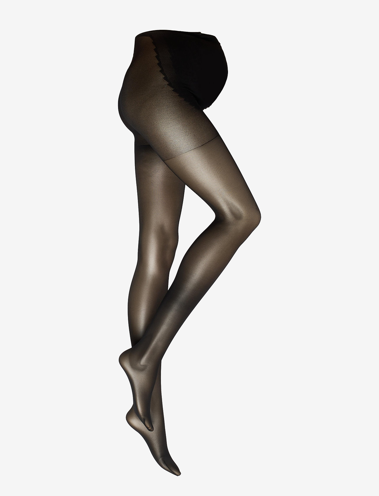 Lindex - Tights 40 den The MOM support - undertøj - black - 2