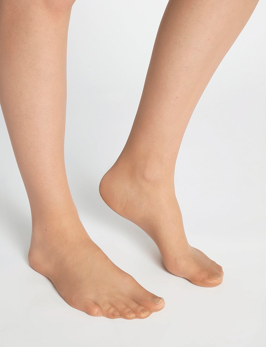 Lindex - MOM Medium support semi shine tights 20 denier - undertøj - light beige - 4