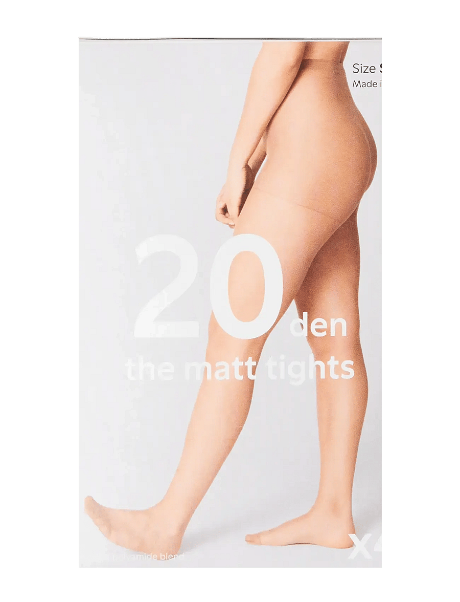 Lindex - 4-pack tights 20 denier - besondere anlässe - beige - 1