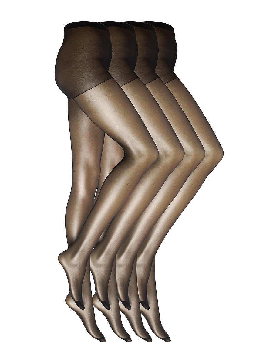 Lindex - 4-pack tights 20 denier - særlige begivenheder - black - 1