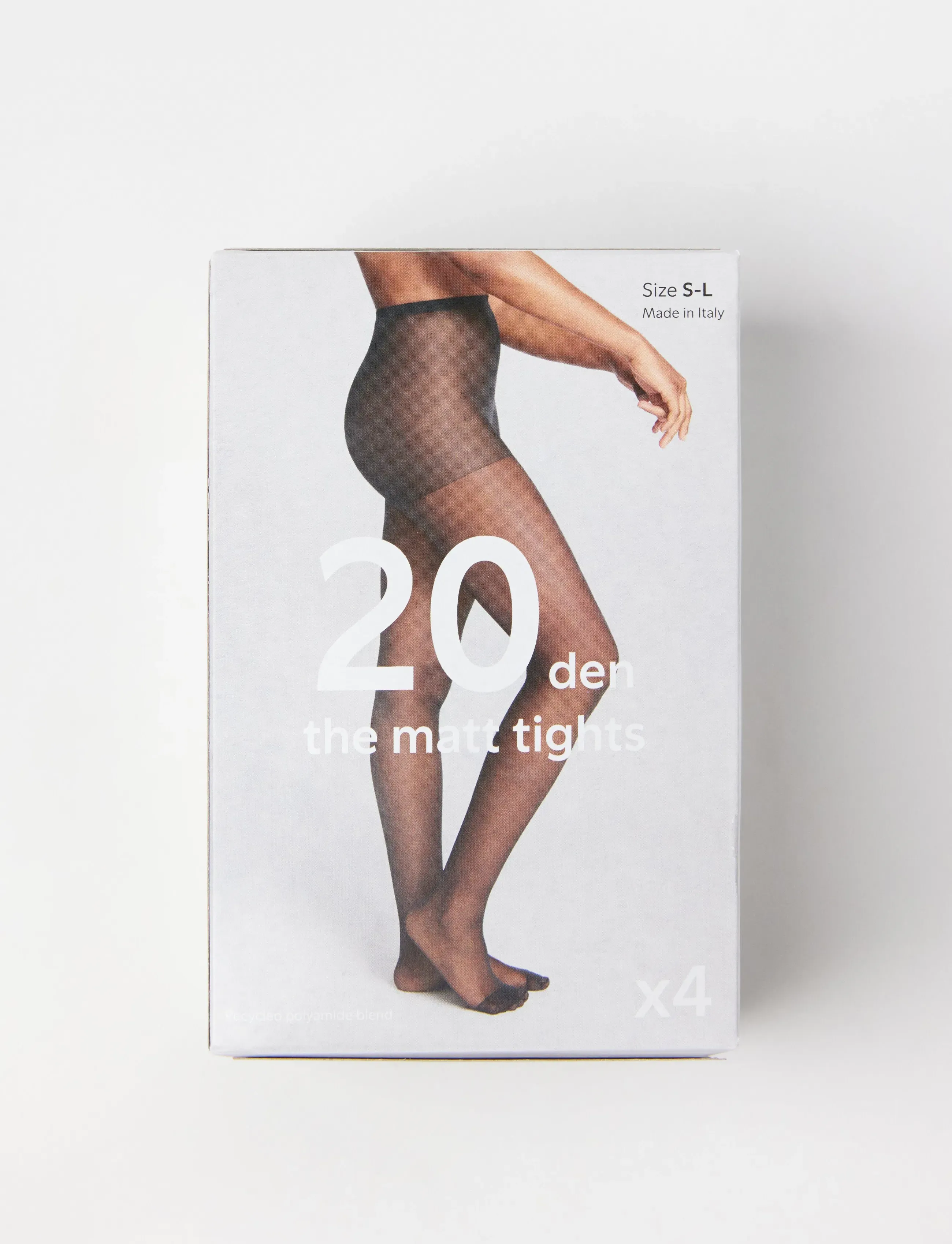 Lindex - 4-pack tights 20 denier - black - 2