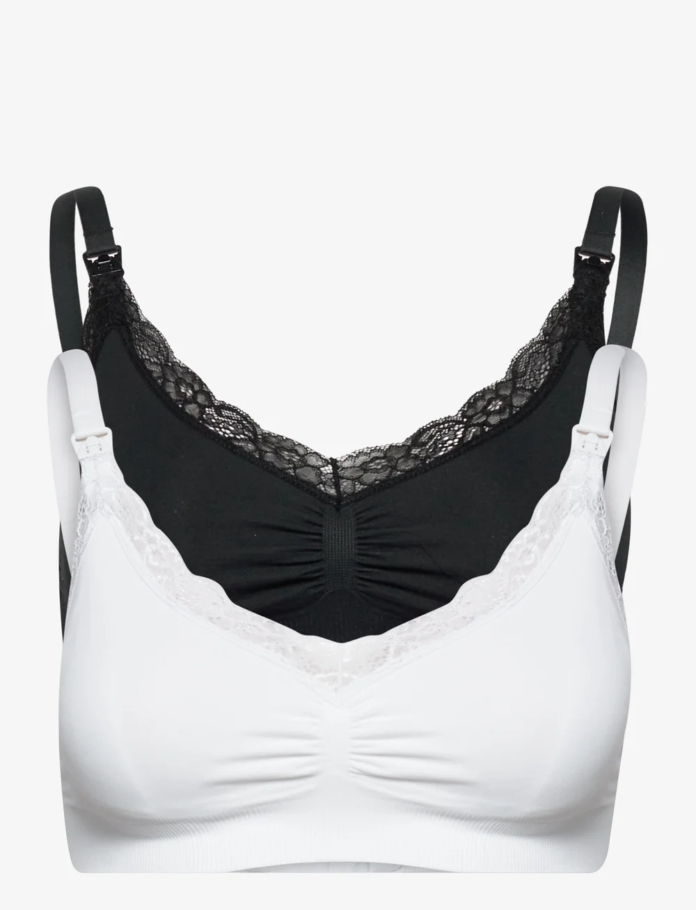 Lindex - Bra 2 P Seamless Nursing w lace - pesu ja aluspesu - combi 1 - 1