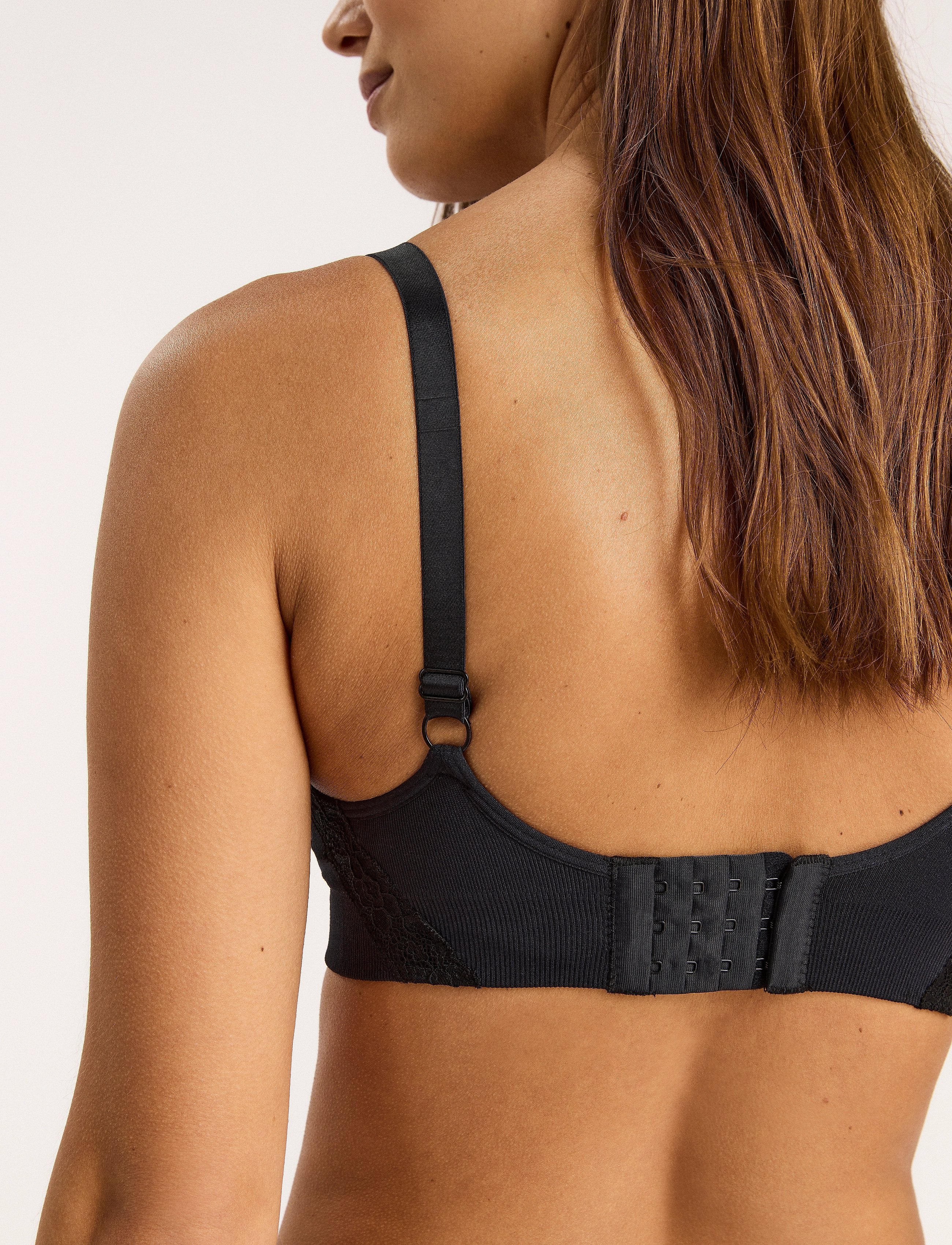 Lindex - Bra 2 P Seamless Nursing w lace - alusvaatteet - combi 1 - 5