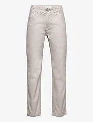 Lindex - Trousers Staffan chinos - sommarfynd - light grey - 0