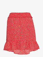 Lindex - Skirt Pixie print and smock - korte nederdele - red - 2