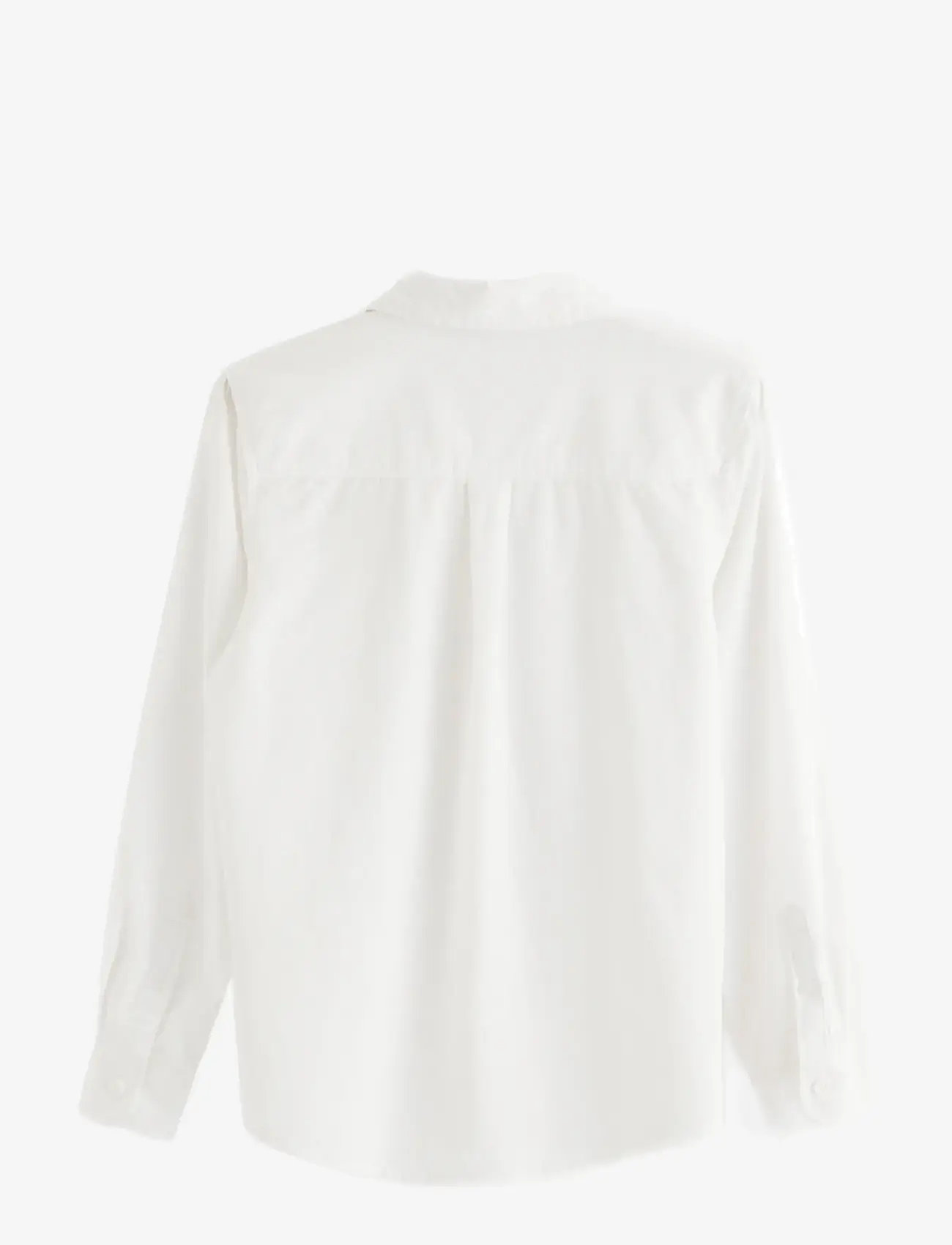 Lindex - Shirt oxford - långärmade skjortor - white - 2