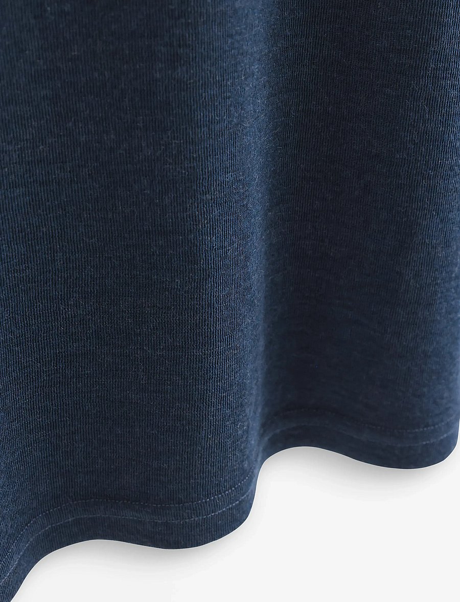 Lindex - Long sleeve top in merino wool - overdele - dark blue - 2