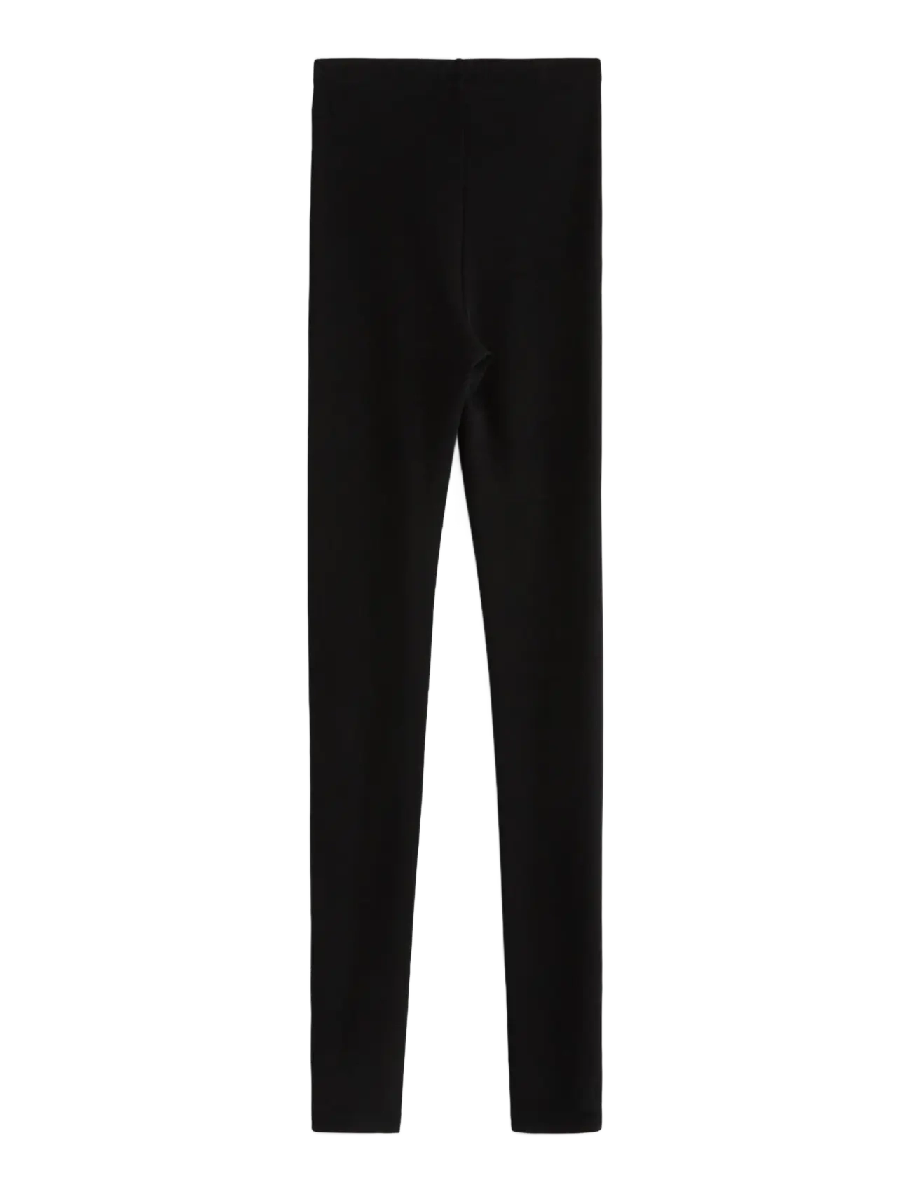 Lindex - Leggings in merino wool - black - 2