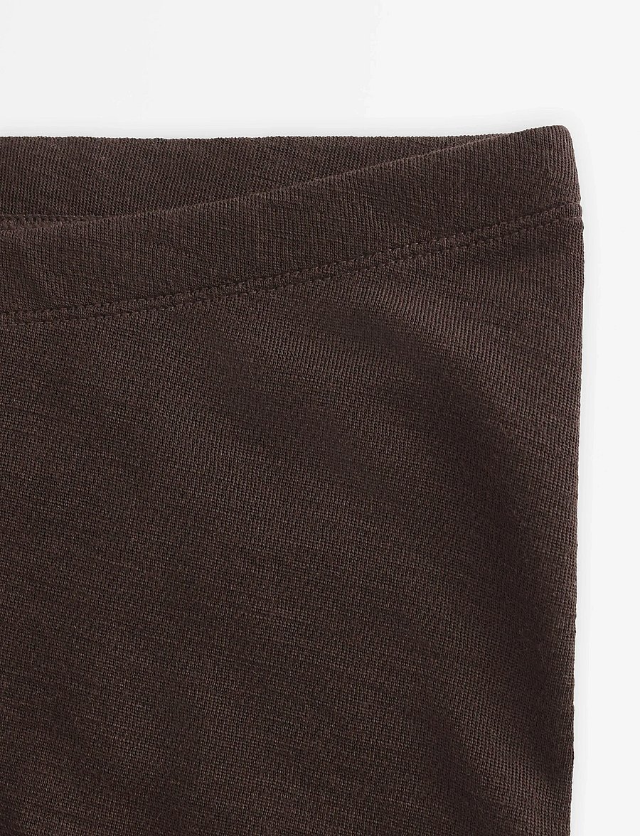 Lindex - Leggings in merino wool - leggings - dark brown - 2