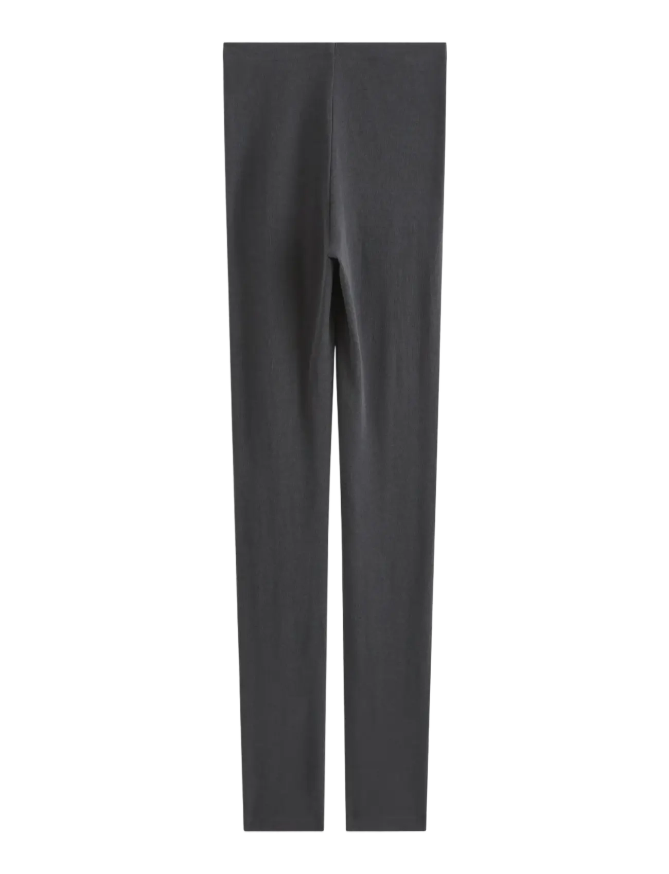 Lindex - Leggings in merino wool - leggings - dark dusty grey - 1