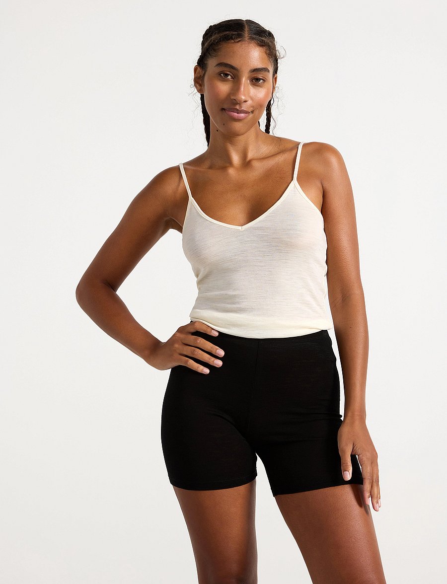 Lindex - Biker leggings merino wool - black - 0