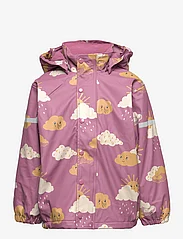 Lindex - Rainjacket PU fleece lining - rain jackets - dusty lilac - 0