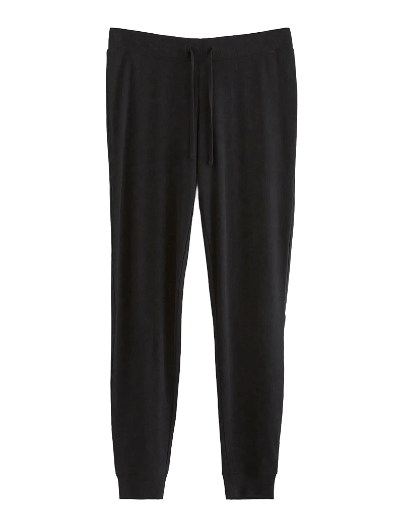 Lindex - Pyjama trousers - pyjamahousut - black - 1