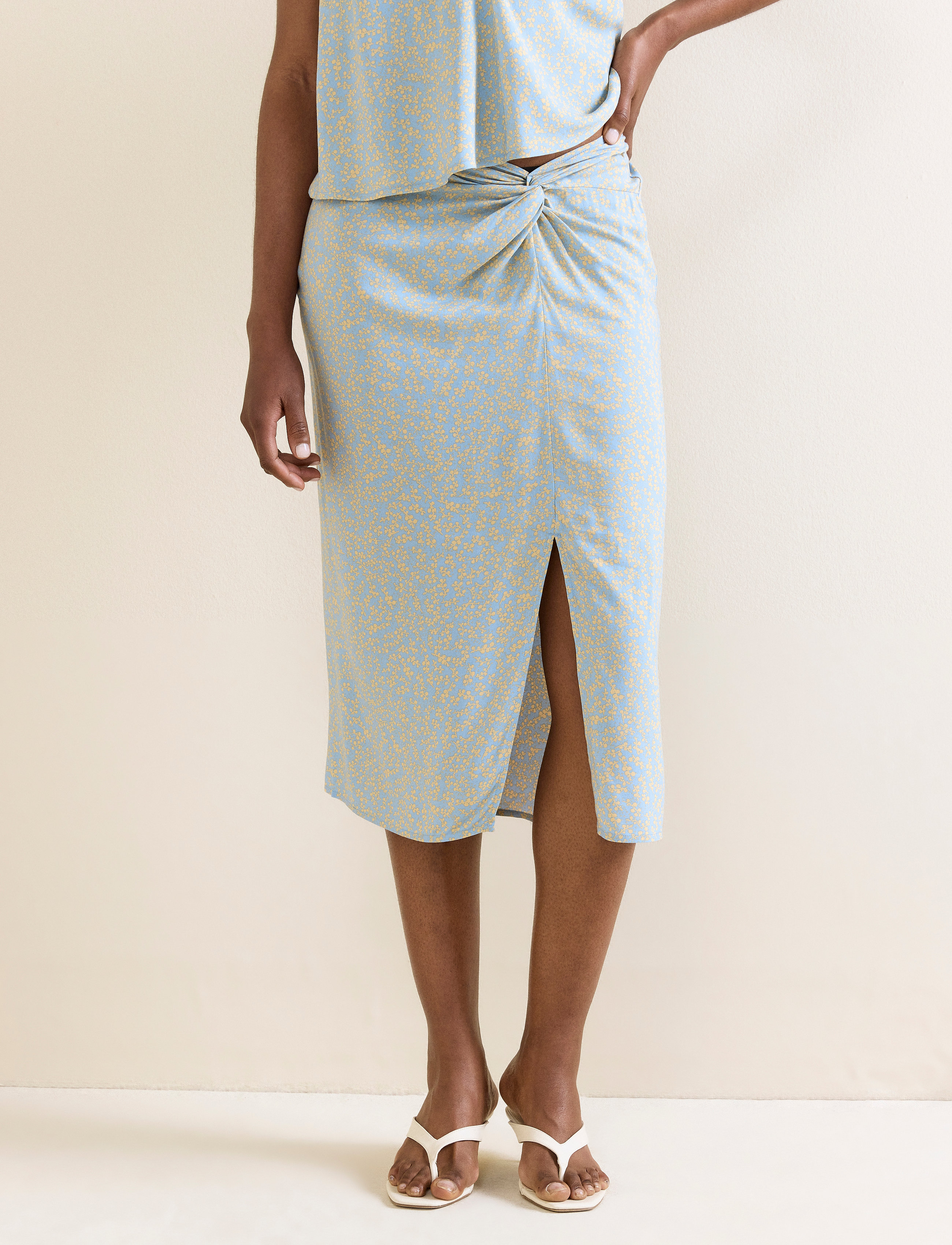 Lindex - Skirt Doris - laveste priser - blue - 5