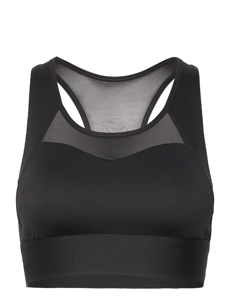 Lindex - Sport Bra Melanie Mesh - medium support - black - 1